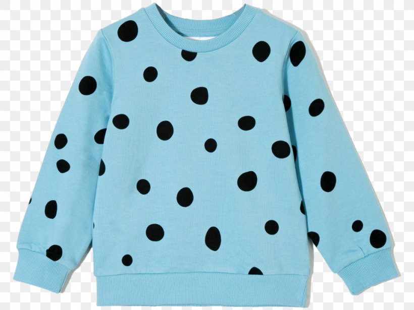 Polka Dot Sleeve Sweater Outerwear Neck, PNG, 960x720px, Polka Dot, Blue, Clothing, Neck, Outerwear Download Free