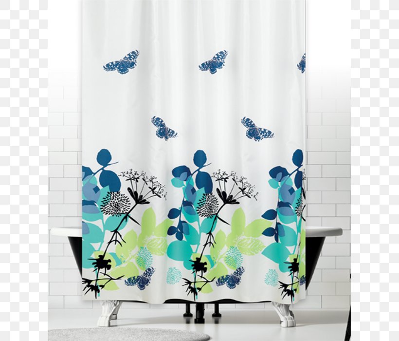 Douchegordijn Curtain Shower Textile Bathroom, PNG, 700x700px, Douchegordijn, Bathroom, Blue, Cotton, Curtain Download Free