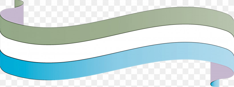 Ribbon S Ribbon, PNG, 3000x1118px, Ribbon, Blue, Green, Line, Rim Download Free