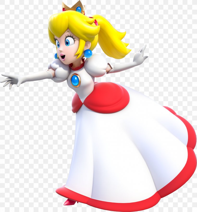 Super Mario 3D World Super Princess Peach Rosalina, PNG, 2414x2592px, Super Mario 3d World, Action Figure, Cartoon, Fictional Character, Figurine Download Free