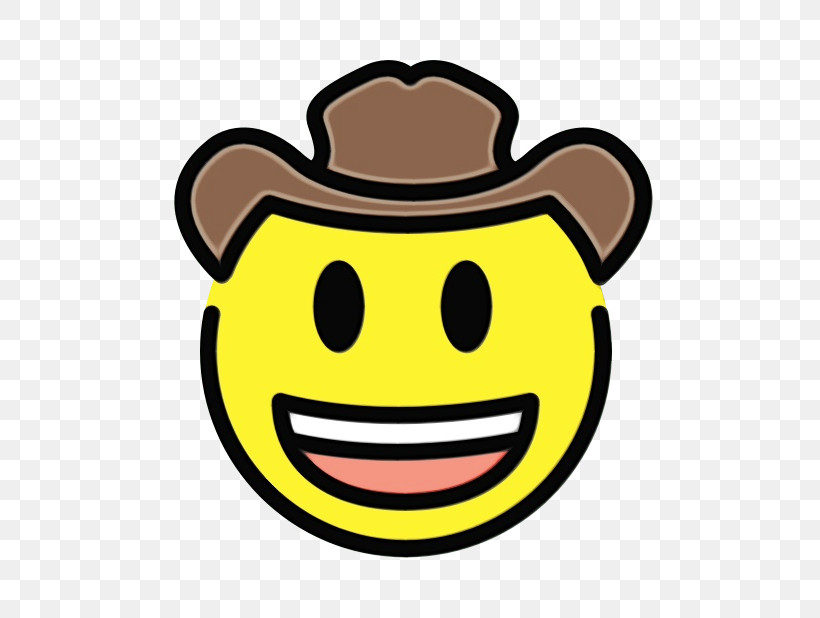 Cowboy Hat, PNG, 618x618px, Watercolor, Cowboy, Cowboy Hat, Emoji, Emoticon Download Free