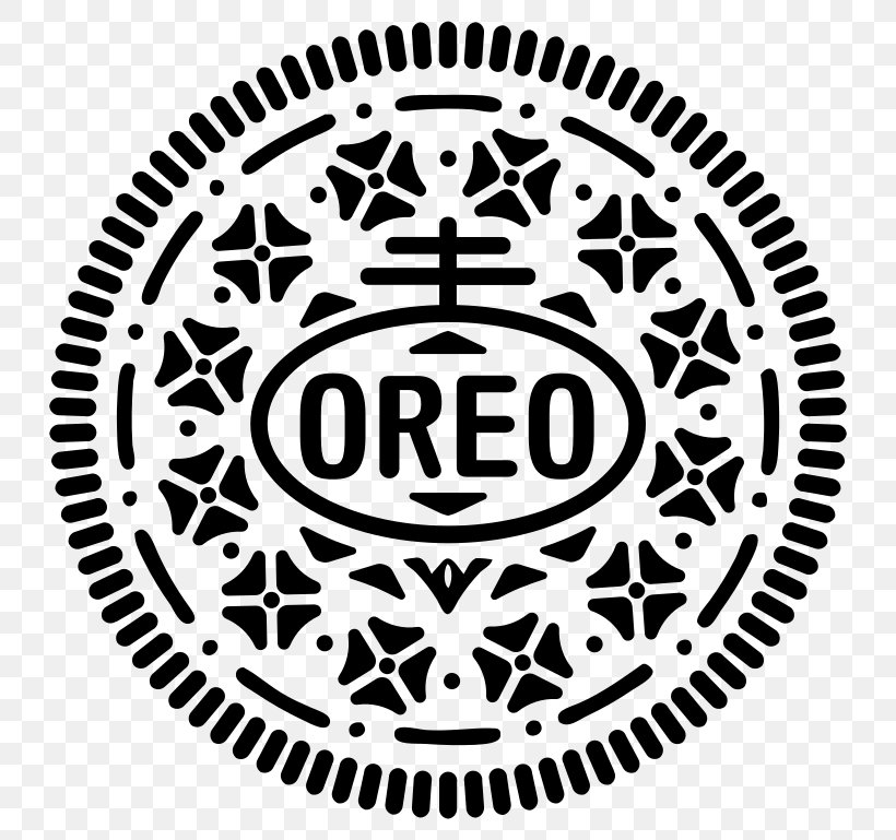 Oreo Clip Art, PNG, 770x769px, Oreo, Android, Android Oreo, Area, Black And White Download Free