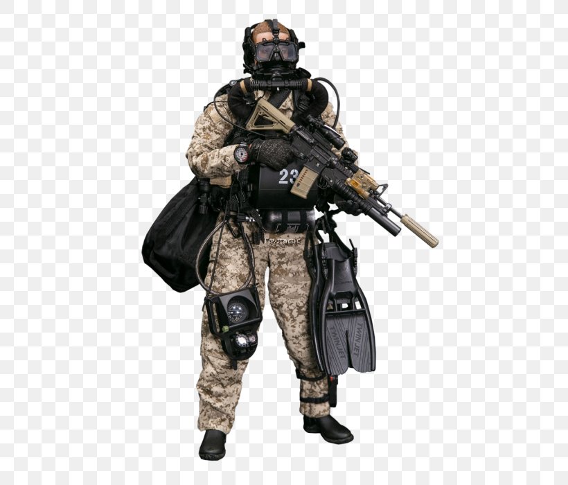 Soldier United States Marine Corps Force Reconnaissance MARPAT Frogman Scuba Diving, PNG, 700x700px, Soldier, Air Gun, Airsoft Gun, Army, Figurine Download Free