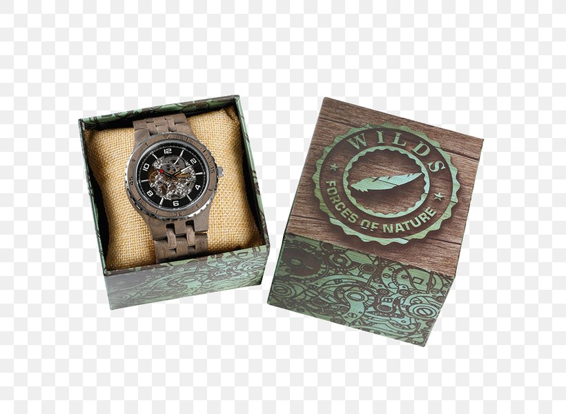 Automatic Watch Wrist Gift Treehut Wood Watches, PNG, 600x600px, Watch, Automatic Watch, Box, Gift, Idea Download Free