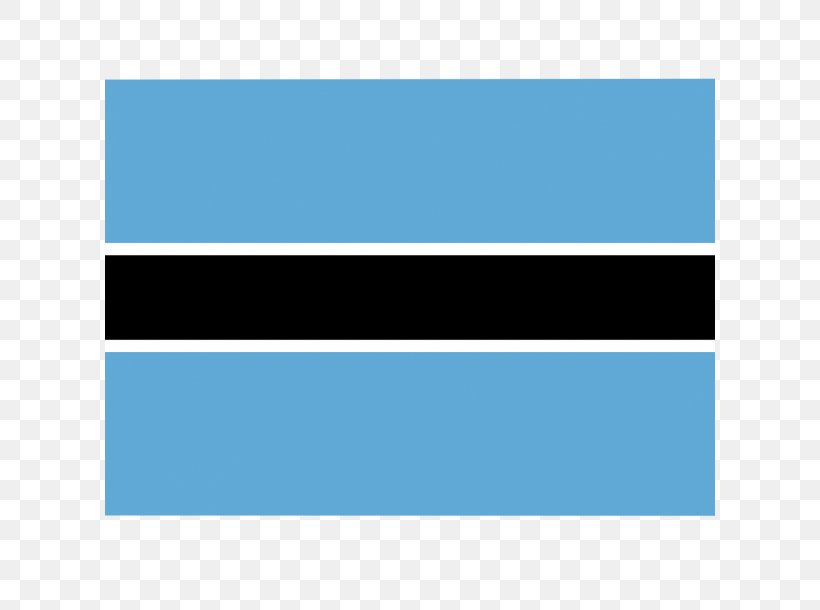 Flag Of Botswana National Flag Flags Of The World, PNG, 610x610px, Botswana, Aqua, Azure, Blue, Botswana International Download Free