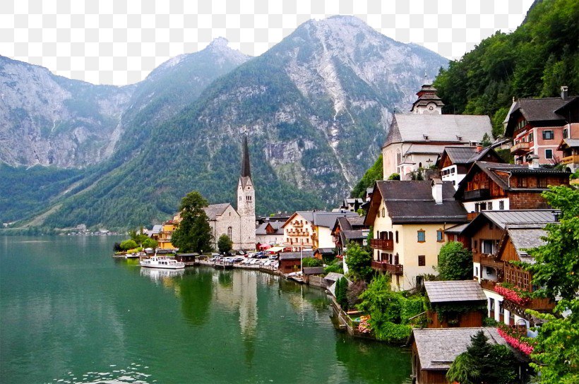 Hallstatt Bad Ischl Salzburg Gmunden Travel, PNG, 820x544px, Hallstatt, Airline Ticket, Alps, Austria, Bad Ischl Download Free