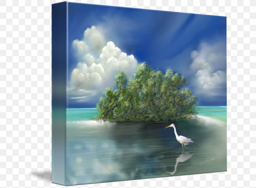 Painting Nature Desktop Wallpaper Picture Frames Energy, PNG, 650x604px, Painting, Calm, Cloud, Computer, Daytime Download Free