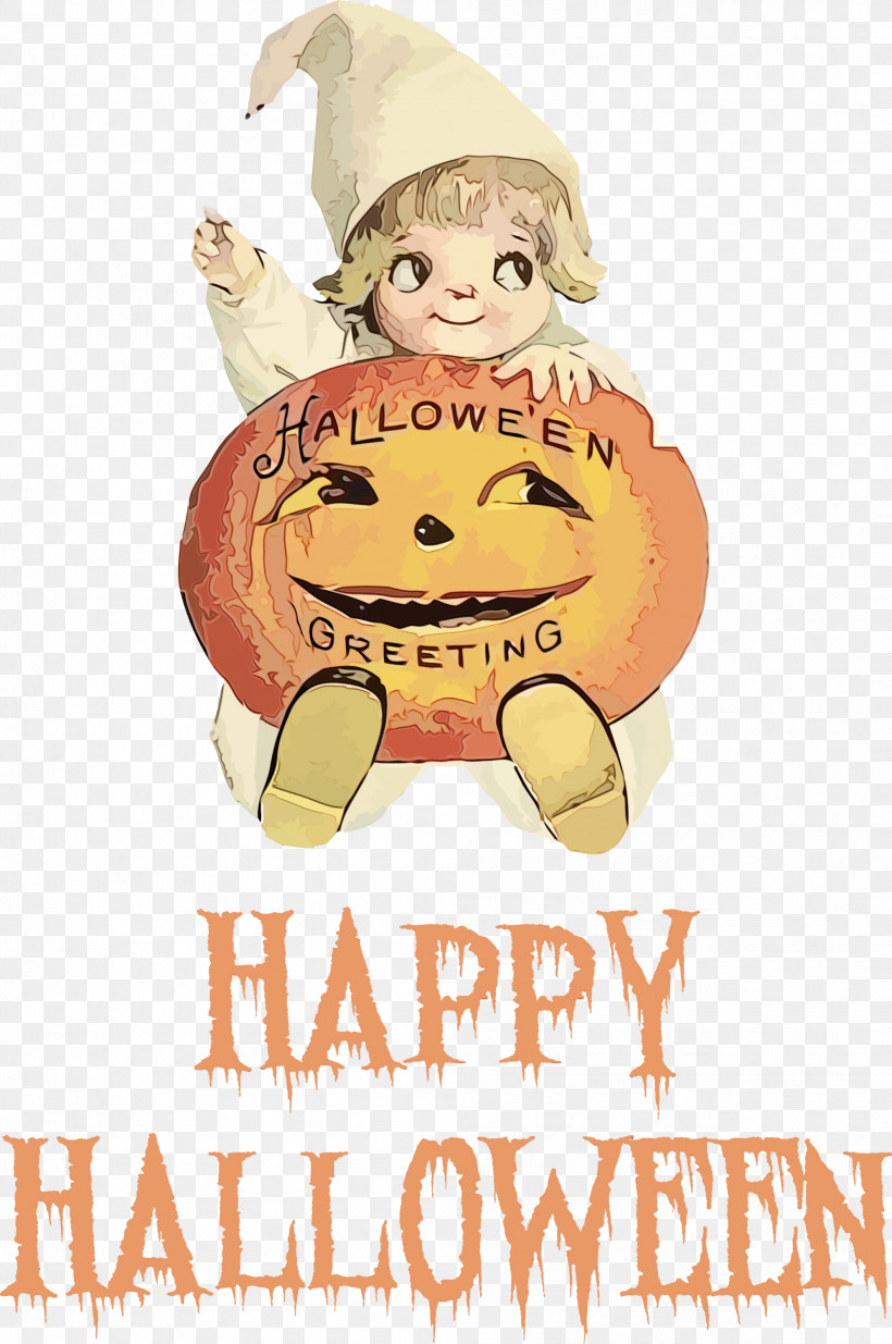 Pumpkin, PNG, 1991x3000px, Happy Halloween, Behavior, Cartoon, Character, Fruit Download Free