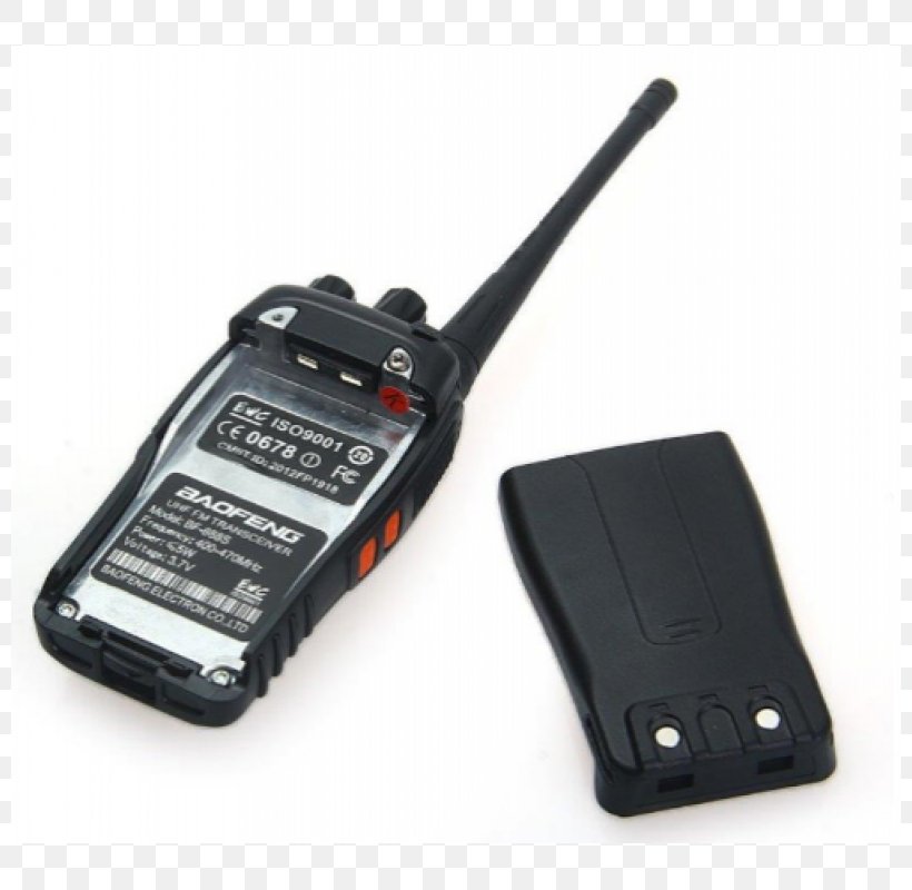 Walkie-talkie Two-way Radio Ultra High Frequency Continuous Tone-Coded Squelch System, PNG, 800x800px, Walkietalkie, Band, Communication Channel, Communication Device, Continuous Tonecoded Squelch System Download Free