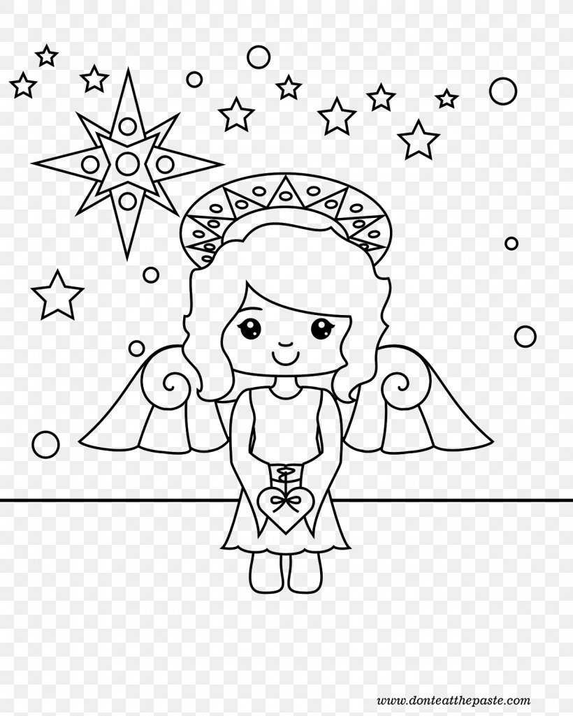 Coloring Book Ausmalbild Angel Adult, PNG, 1280x1600px, Watercolor, Cartoon, Flower, Frame, Heart Download Free