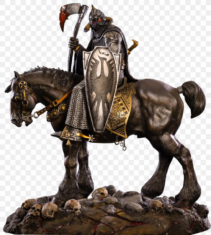 Death Dealer Horse Painting Statue, PNG, 938x1043px, Death Dealer, Condottiere, Death, Fantasy, Figurine Download Free