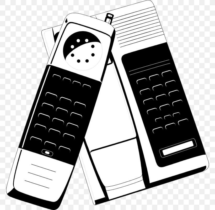 Feature Phone Mobile Phones Telephone Black And White, PNG, 774x800px, Feature Phone, Black, Black And White, Brand, Calculator Download Free