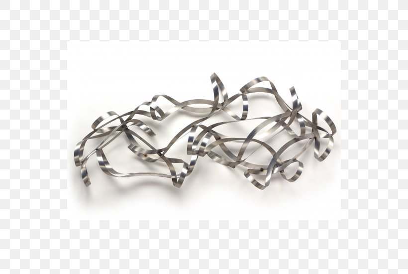 Metal Ribbon Art Sculpture Silver, PNG, 550x550px, Metal, Art, Artist, Blacksmith, Body Jewelry Download Free