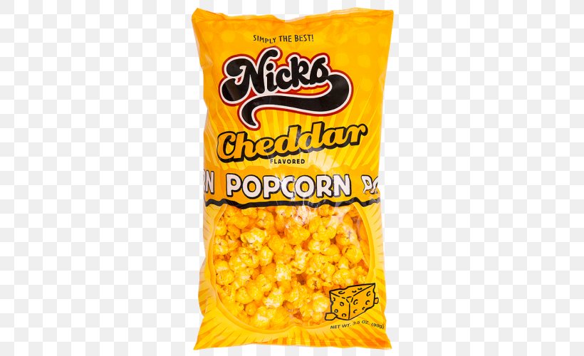 Popcorn Kettle Corn Breakfast Cereal Junk Food, PNG, 500x500px, Popcorn, Breakfast, Breakfast Cereal, Cheese Puffs, Commodity Download Free