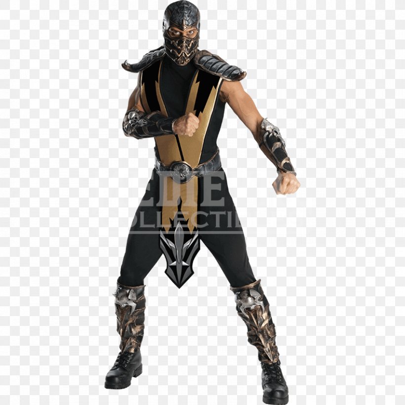 Scorpion Mortal Kombat Mythologies: Sub-Zero Mortal Kombat Mythologies: Sub-Zero Raiden, PNG, 850x850px, Scorpion, Action Figure, Adult, Buycostumescom, Clothing Download Free