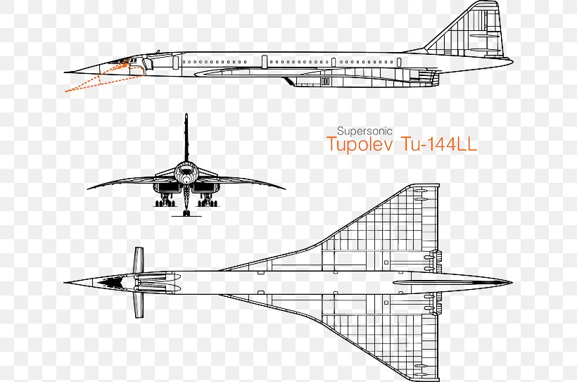 Tupolev Tu-144 Concorde Airplane Tupolev Tu-154 Aircraft, PNG, 640x543px, Tupolev Tu144, Aerospace Engineering, Aircraft, Airliner, Airplane Download Free