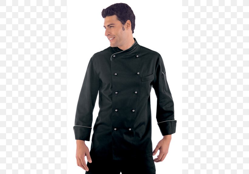 Chef's Uniform Cook Jacket Clothing, PNG, 575x575px, Cook, Apron, Black, Bluza, Chef Download Free
