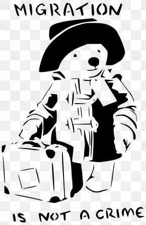 Not Paper - Human Migration Crime Stencil Clip Art PNG