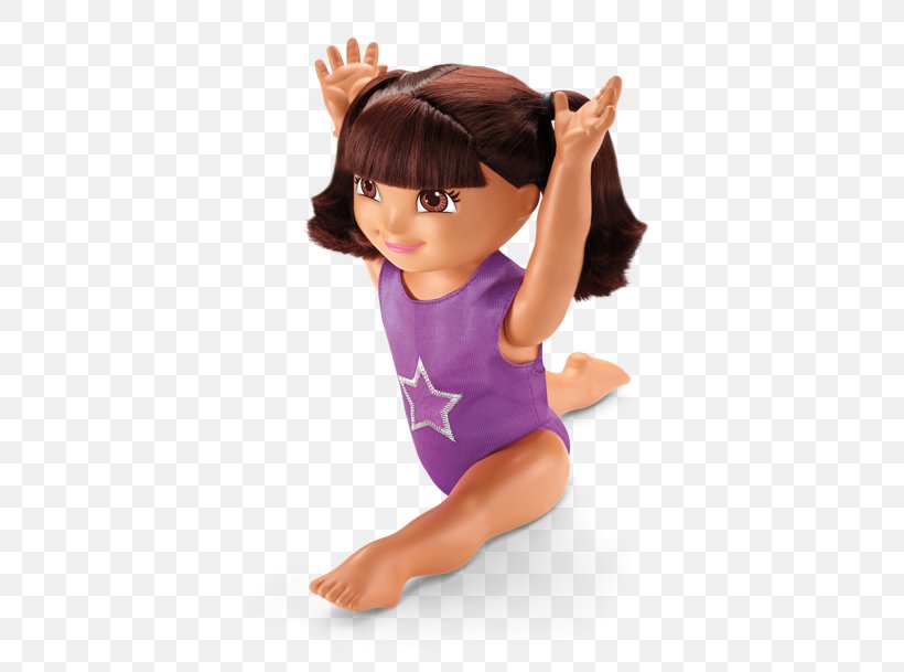 Doll Hasbro Fantastic Gymnastics Game Fisher-Price, PNG, 480x609px, Doll, Arm, Bodysuits Unitards, Brown Hair, Child Download Free