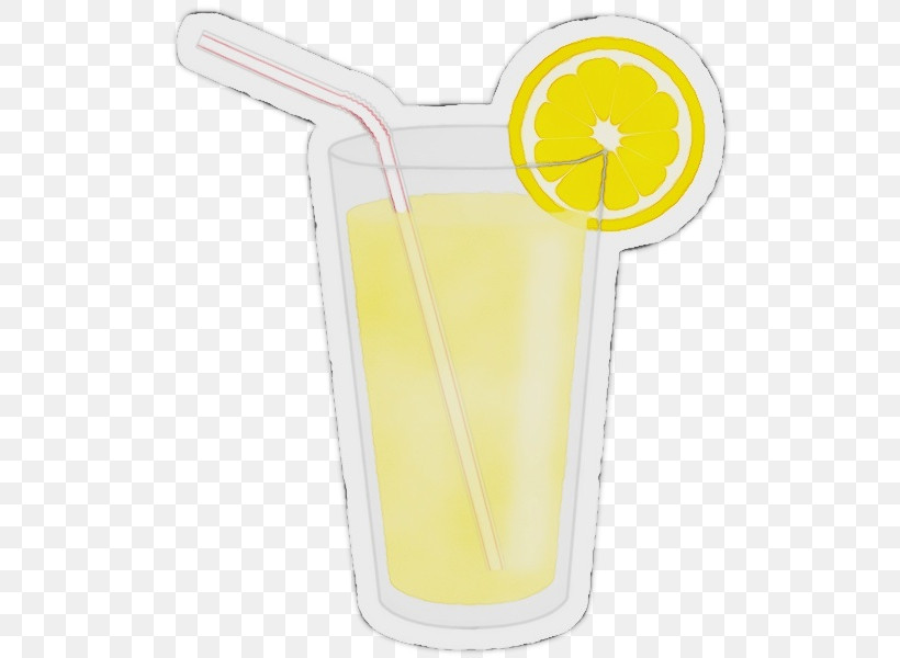 Orange Juice Orange Drink Yellow, PNG, 600x600px, Watercolor, Orange Drink, Orange Juice, Paint, Wet Ink Download Free