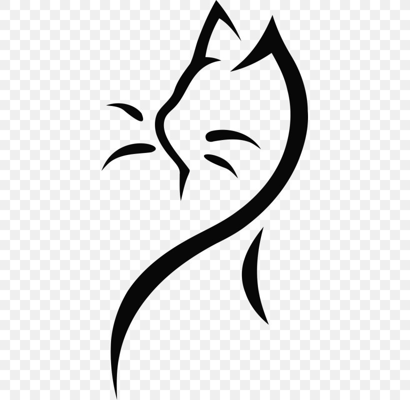 Cat Drawing Vector Graphics Clip Art Image, PNG, 800x800px, Cat, Art, Artwork, Black, Black And White Download Free