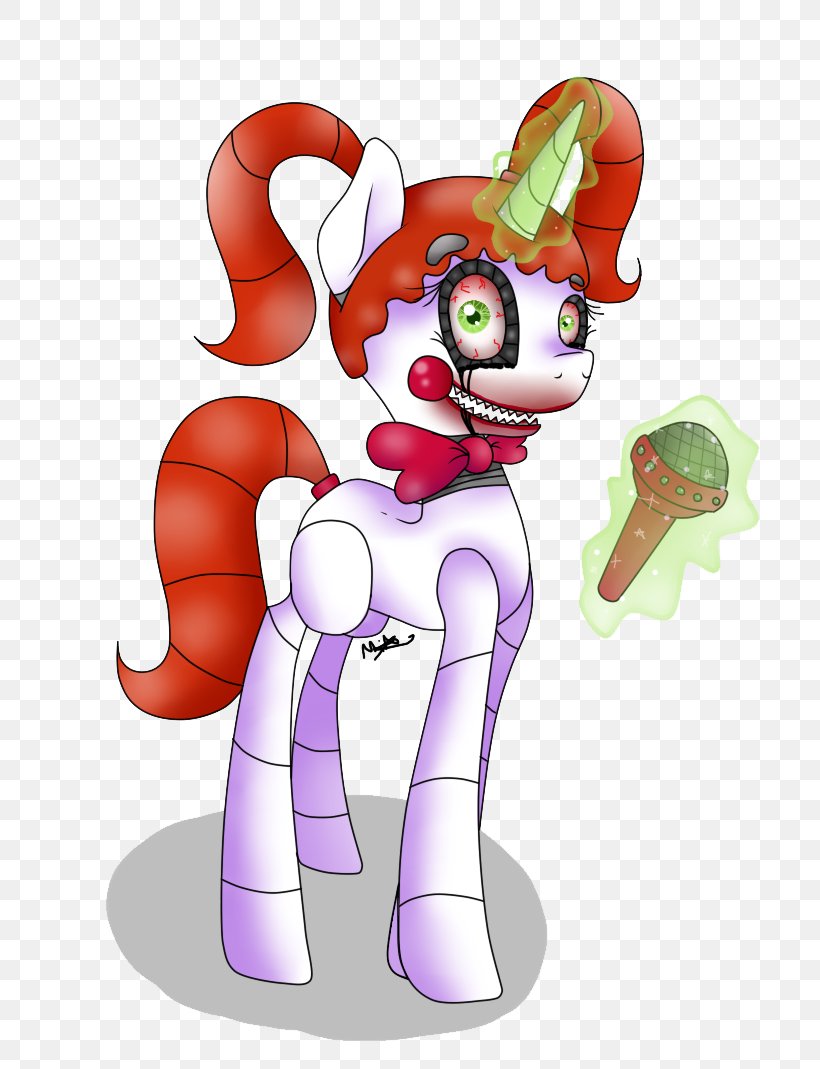 Five Nights At Freddy's: Sister Location Pony DeviantArt Fan Art, PNG, 745x1069px, Watercolor, Cartoon, Flower, Frame, Heart Download Free