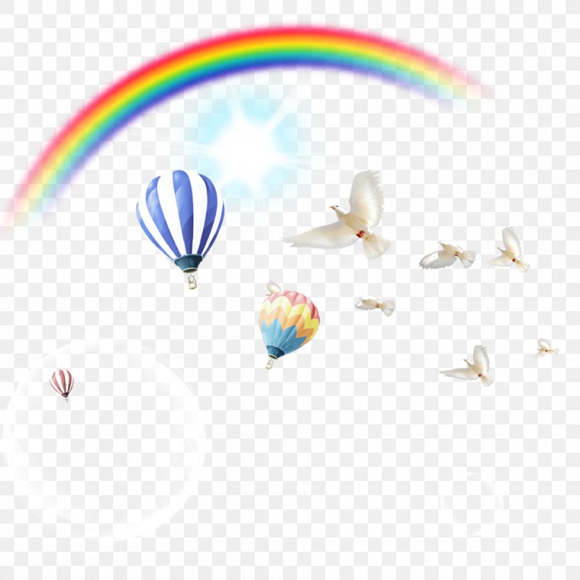 Hot Air Balloon Birthday, PNG, 1000x1000px, Hot Air Balloon, Balloon, Birthday, Blue, Computer Download Free