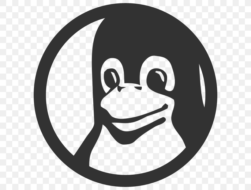 Linux React Web Application, PNG, 620x620px, Linux, Android, Black, Black And White, Cartoon Download Free