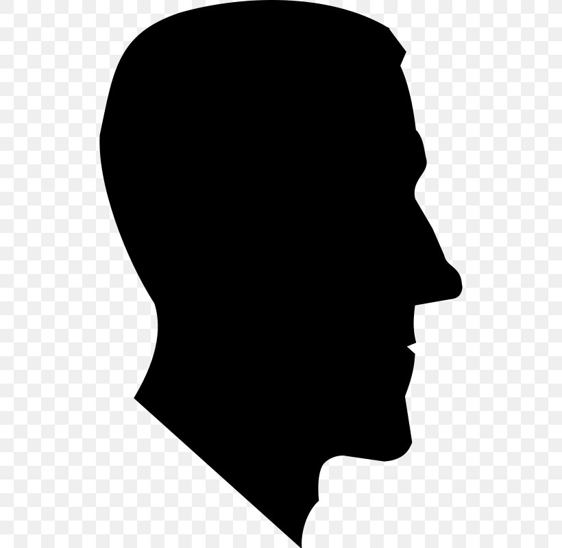 Profile Of A Person Silhouette Desktop Wallpaper Clip Art, PNG, 530x800px, Profile Of A Person, Black, Black And White, Computer, Head Download Free