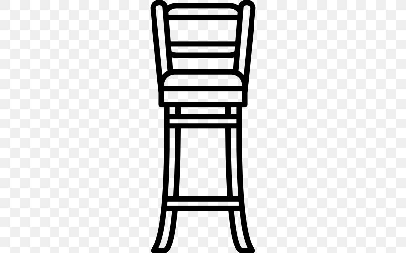 Antique Furniture Bar Stool Chair Couch, PNG, 512x512px, Furniture, Antique Furniture, Bar, Bar Stool, Black And White Download Free