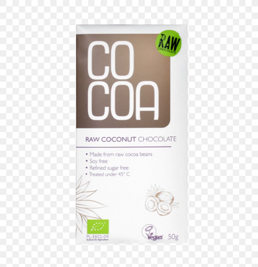 Chocolate Bar Organic Food Coconut Milk Raw Foodism, PNG, 586x850px, Chocolate Bar, Brand, Chocolate, Cocoa Bean, Cocoa Solids Download Free