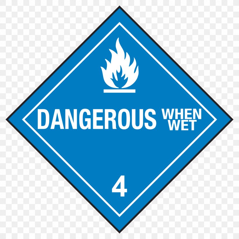 Dangerous Goods Placard Label Paper Combustibility And Flammability, PNG, 1024x1024px, Dangerous Goods, Area, Blue, Brady Corporation, Brand Download Free