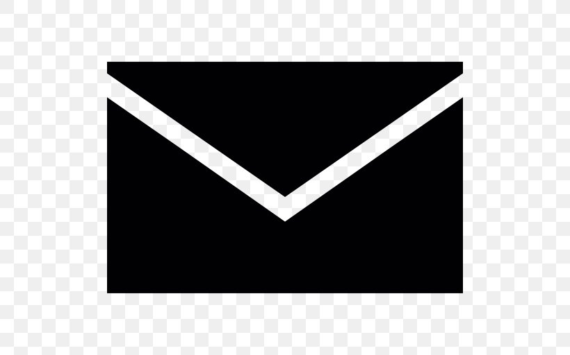 Envelope Mail, PNG, 512x512px, Envelope, Black, Black And White, Email, Mail Download Free
