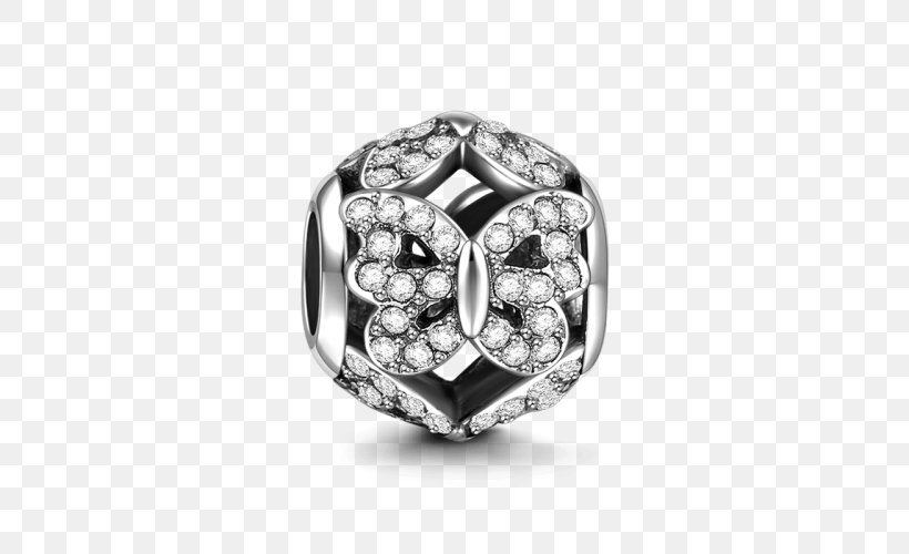Ring Charm Bracelet Silver Bling-bling, PNG, 500x500px, Ring, Animal, Bling Bling, Blingbling, Body Jewellery Download Free