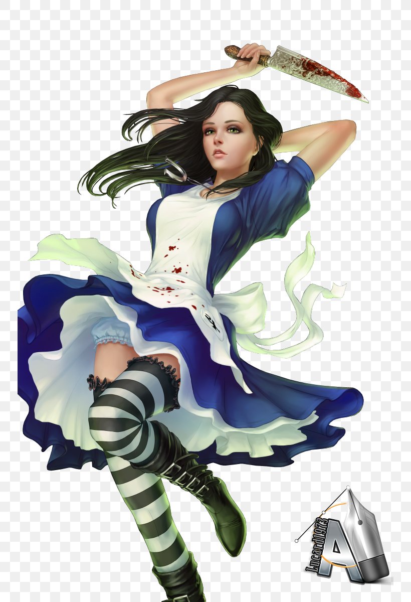 Alice Liddell Alice: Madness Returns American McGee's Alice Alice's Adventures In Wonderland Cheshire Cat, PNG, 750x1200px, Watercolor, Cartoon, Flower, Frame, Heart Download Free