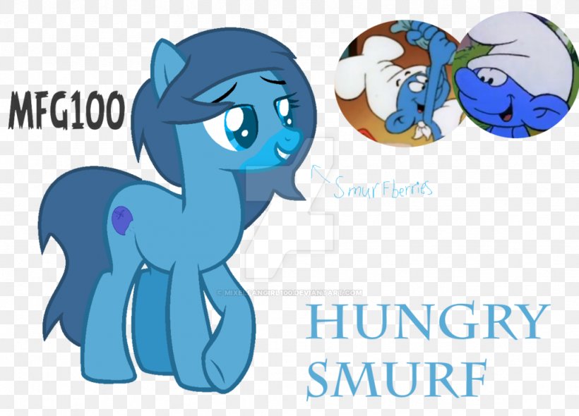 Pony Smurfette Gargamel The Smurfs DeviantArt, PNG, 1024x738px, Pony, Animal Figure, Area, Art, Blue Download Free