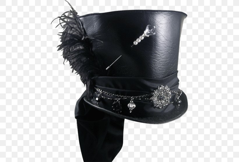 Top Hat Waistcoat Gothic Fashion English Medieval Clothing, PNG, 555x555px, Hat, Artificial Leather, Belt, Black, Cap Download Free