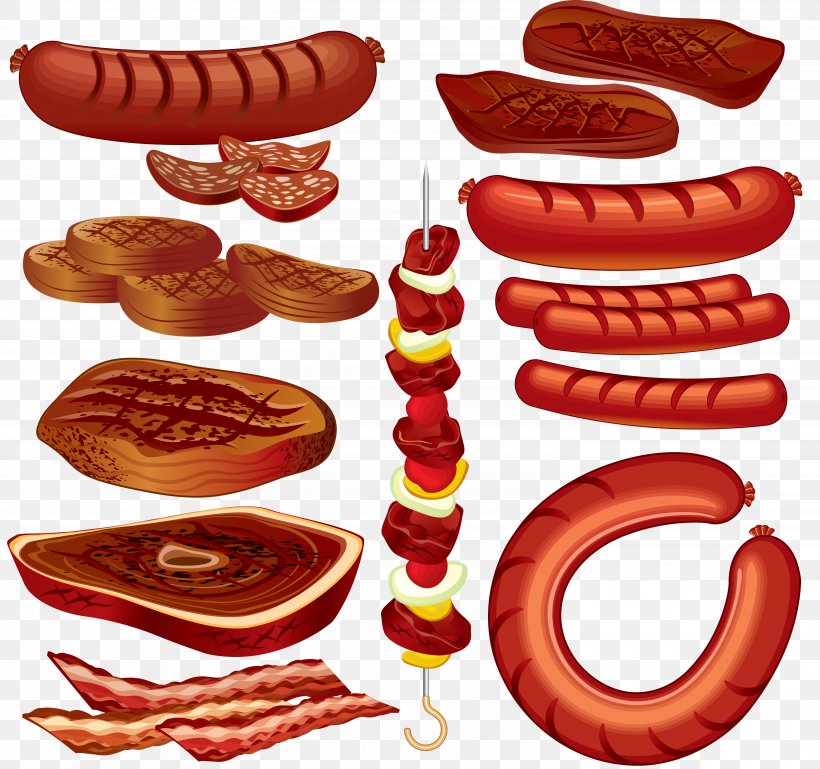Barbecue Hot Dog Hamburger Kebab Fast Food, PNG, 5775x5416px, Barbecue, Bologna Sausage, Bratwurst, Chistorra, Fast Food Download Free