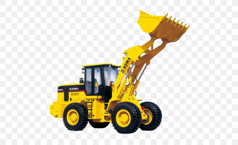 Loader Caterpillar Inc. Heavy Machinery Xiamen XGMA Machinery Company Limited, PNG, 500x500px, Loader, Architectural Engineering, Bulldozer, Caterpillar Inc, Construction Equipment Download Free