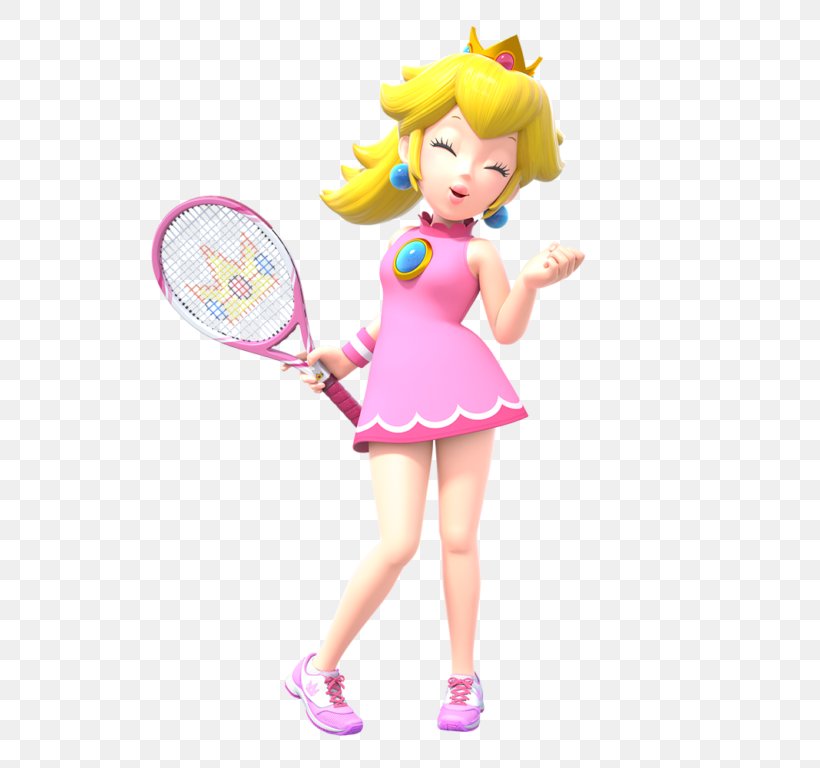 Mario Tennis Aces Princess Peach Luigi Rosalina, PNG, 768x768px, Mario Tennis Aces, Barbie, Costume, Doll, Fictional Character Download Free