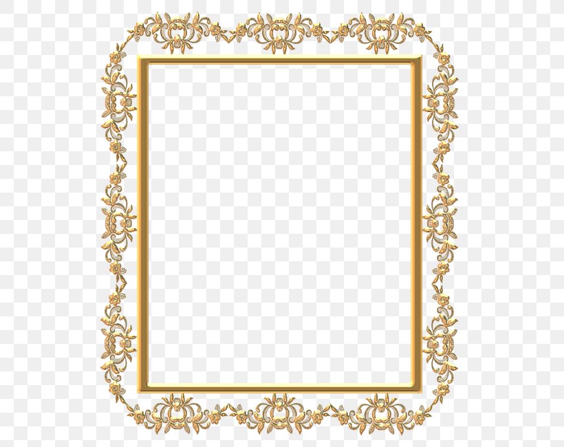 Picture Frames Photography Gold, PNG, 550x650px, Picture Frames, Area, Blog, Border, Decor Download Free