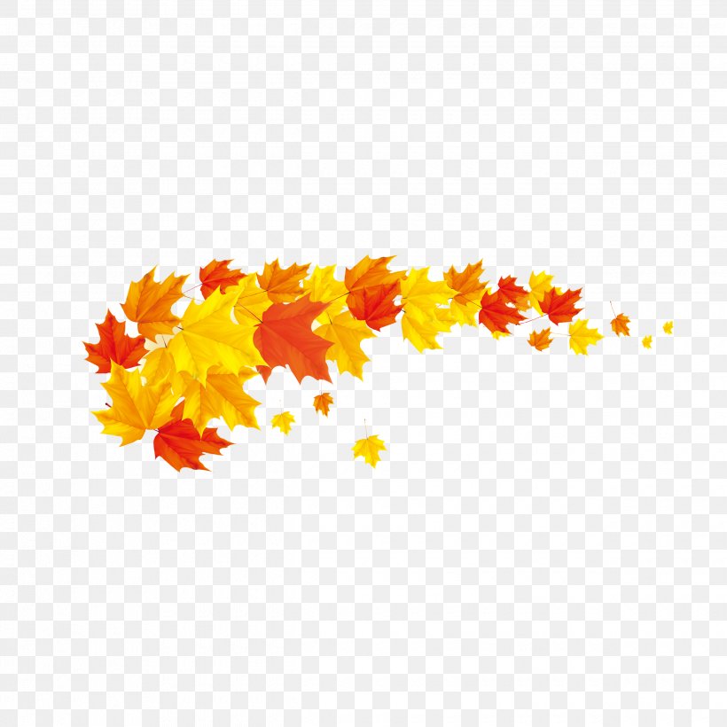 Autumn Leaf Color Banner Clip Art, PNG, 2480x2480px, Autumn, Autumn Leaf Color, Banner, Leaf, Maple Leaf Download Free