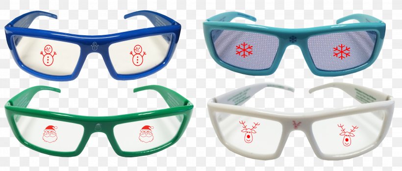 Goggles Sunglasses Lens Eye, PNG, 3291x1401px, 3d Film, Goggles, Aqua, Blue, Brand Download Free