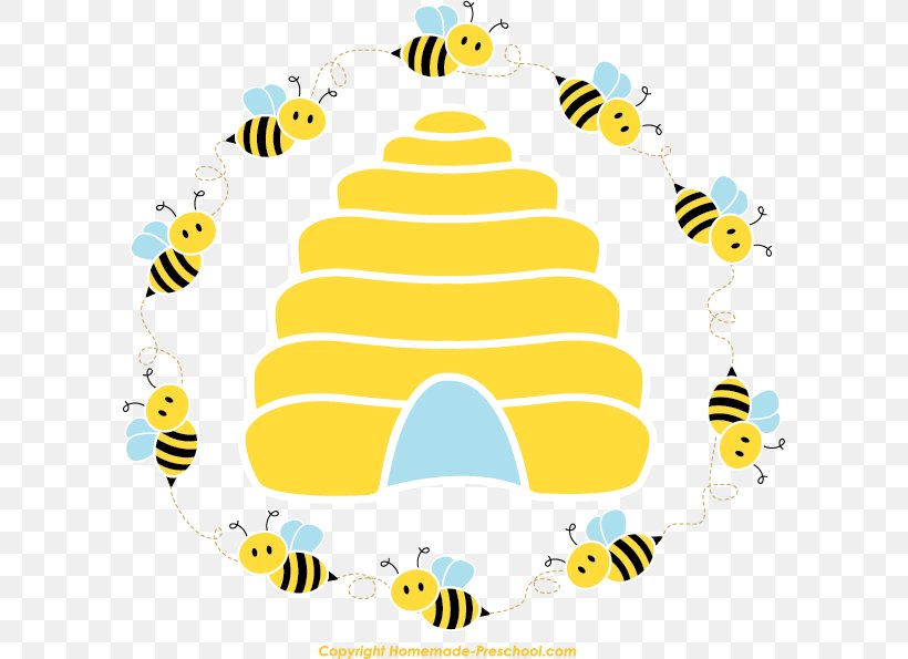 Honey Bee Beehive Queen Bee Clip Art, PNG, 600x595px, Bee, Animal, Area, Artwork, Beehive Download Free