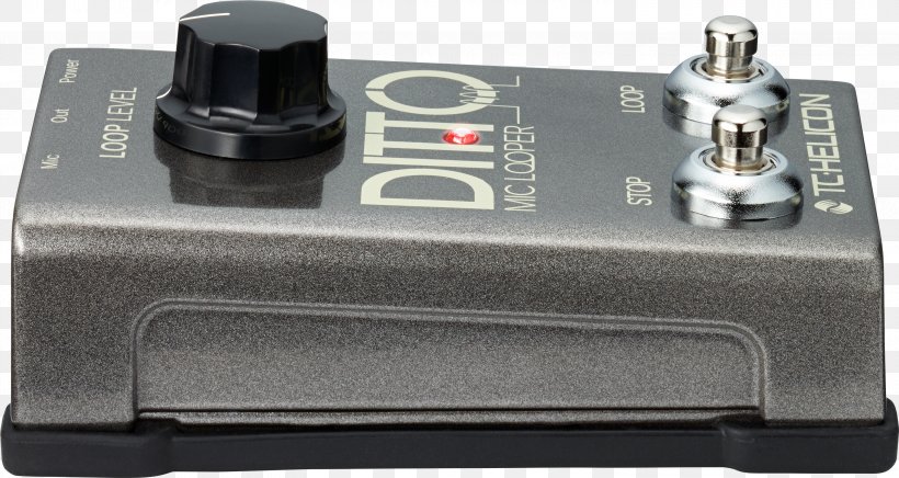 Microphone TC-Helicon Ditto Mic Looper Effects Processors & Pedals Musical Instruments, PNG, 3000x1597px, Microphone, Effects Processors Pedals, Electric Guitar, Electronics, Guitar Download Free