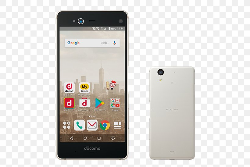 Arrows F-05J NTT DoCoMo 富士通コネクテッドテクノロジーズ Smartphone, PNG, 596x548px, Arrows, Android, Communication Device, Electronic Device, Feature Phone Download Free