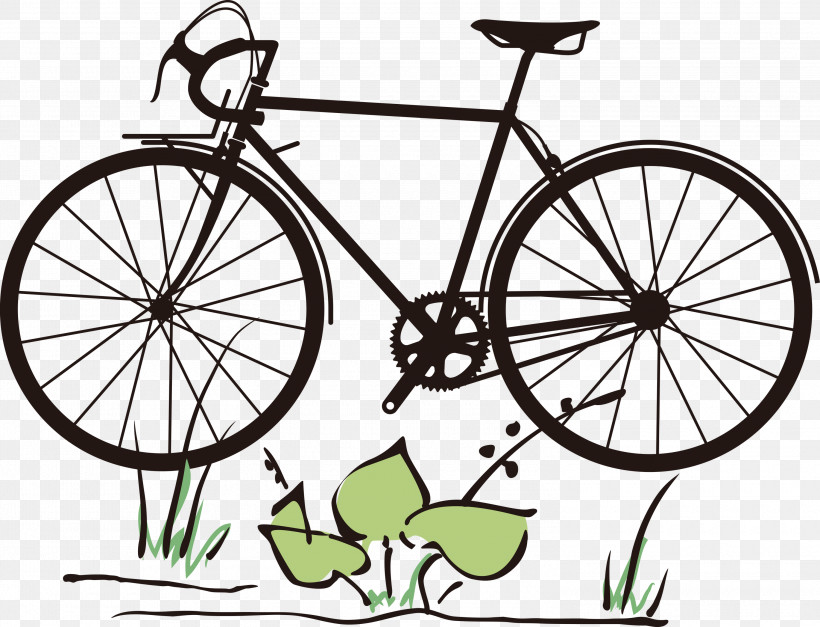 Bike Bicycle, PNG, 3000x2297px, Bike, Bicycle, Bicycle Wheel, Cycling, Motob%c3%a9cane Download Free