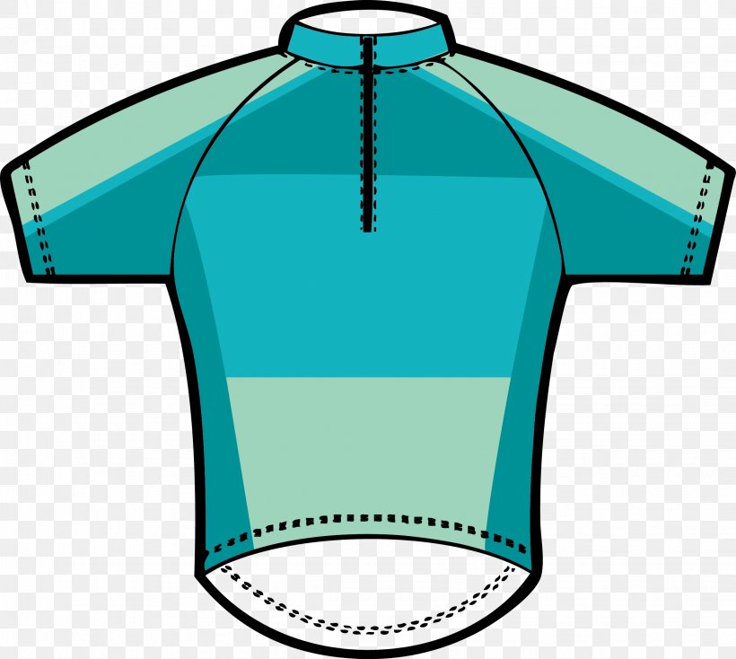Cycling Jersey Team Blue Turquoise, PNG, 2262x2026px, Jersey, Aqua, Area, Blue, Clothing Download Free