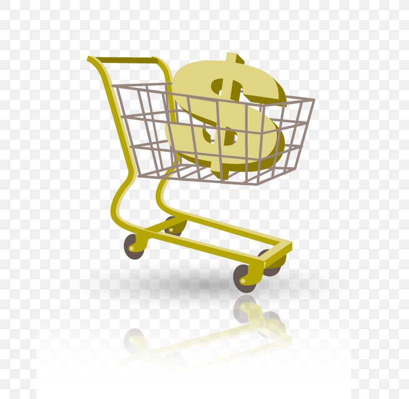 Shopping Cart Vehicle Line, PNG, 800x800px, Shopping Cart, Chair, Shopping, Vehicle, Yellow Download Free