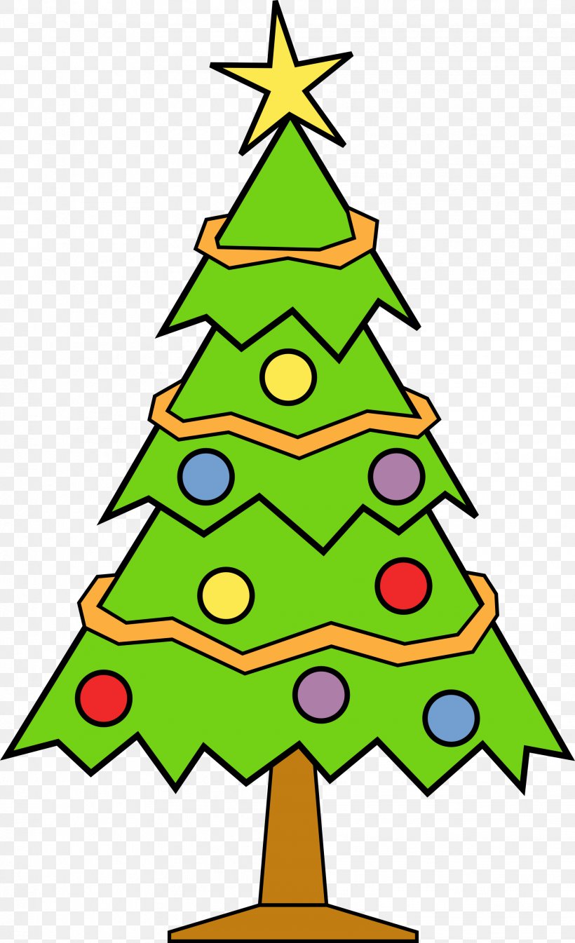 Christmas Tree Santa Claus Clip Art, PNG, 1979x3247px, Christmas Tree, Artwork, Christmas, Christmas Decoration, Christmas Ornament Download Free